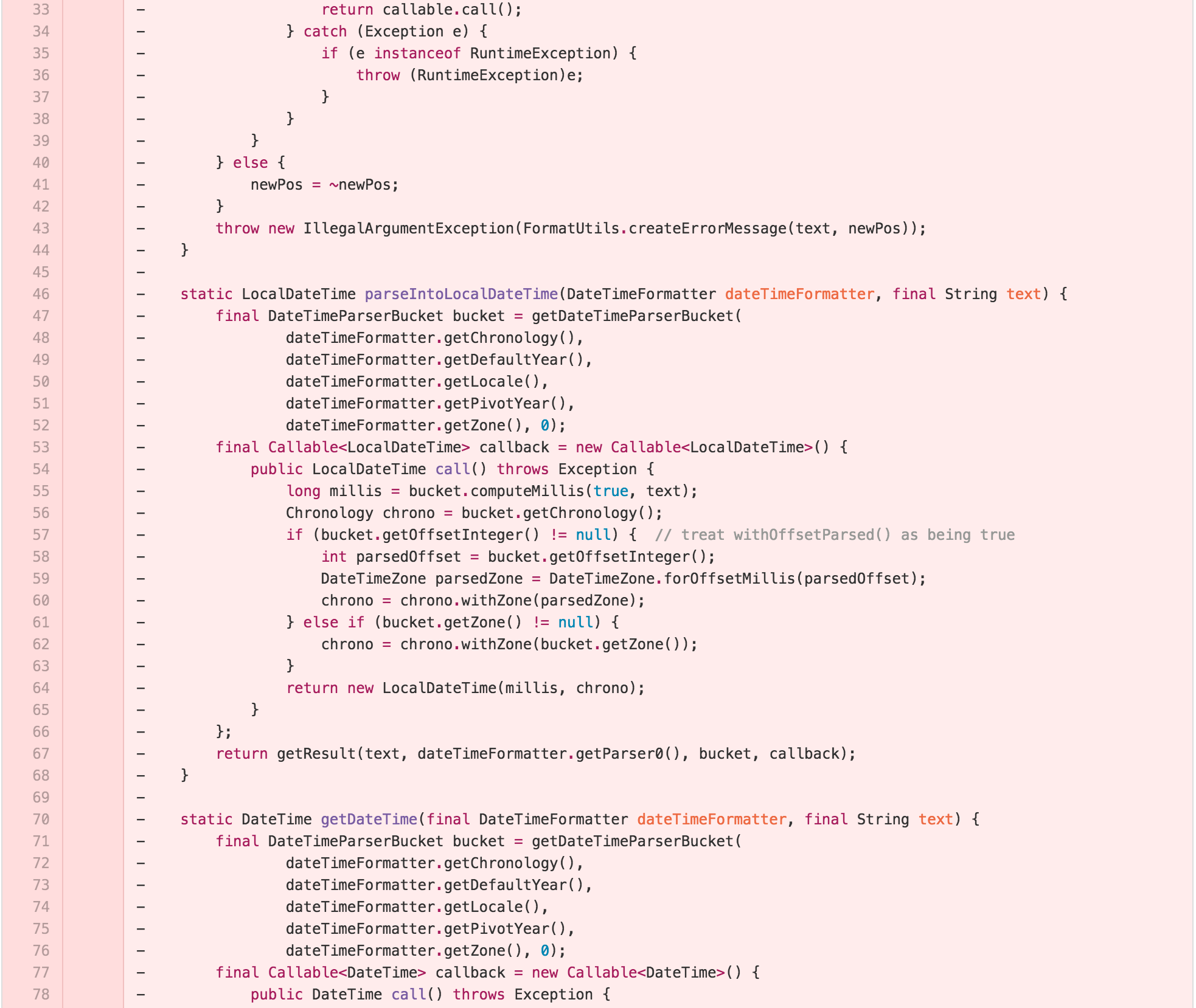 Step 73: TEMPLATE METHOD.