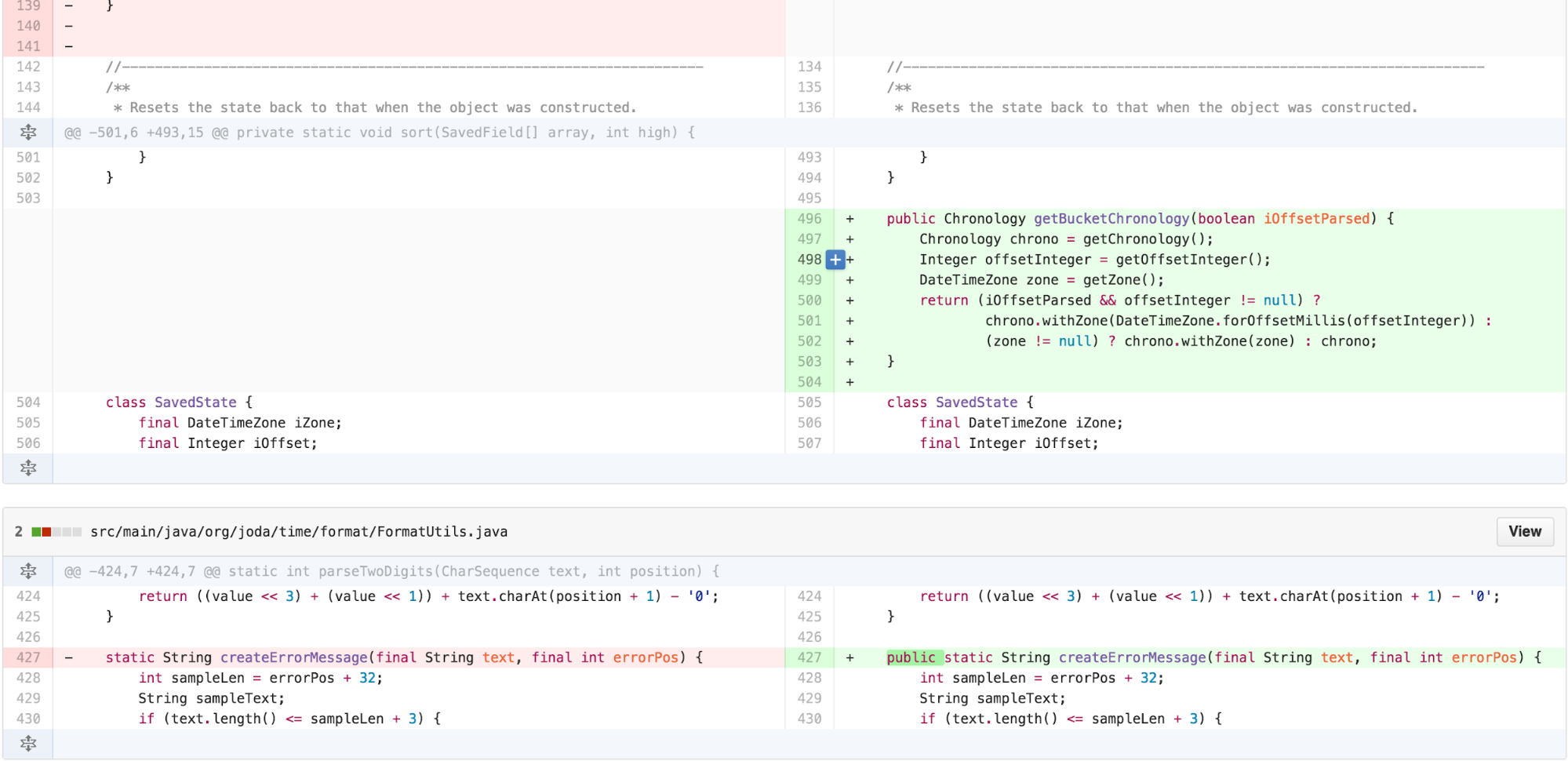 Step 2: Hence, we add a new package org.joda.time.format.parsing.