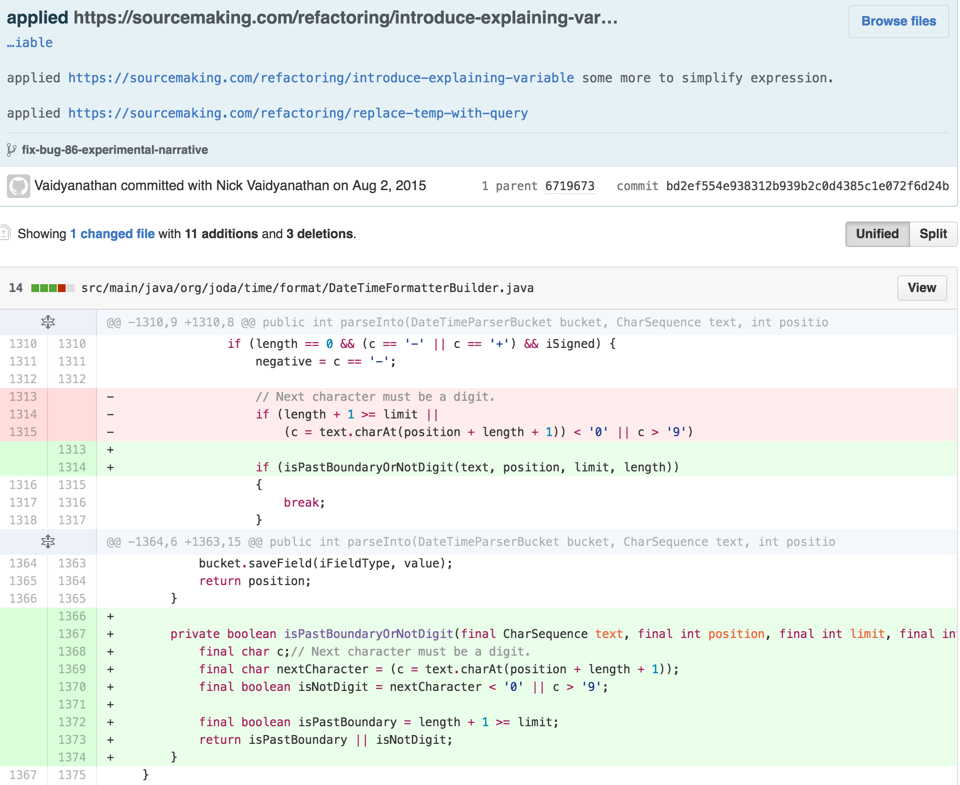 Step 2: test failure screenshot.
