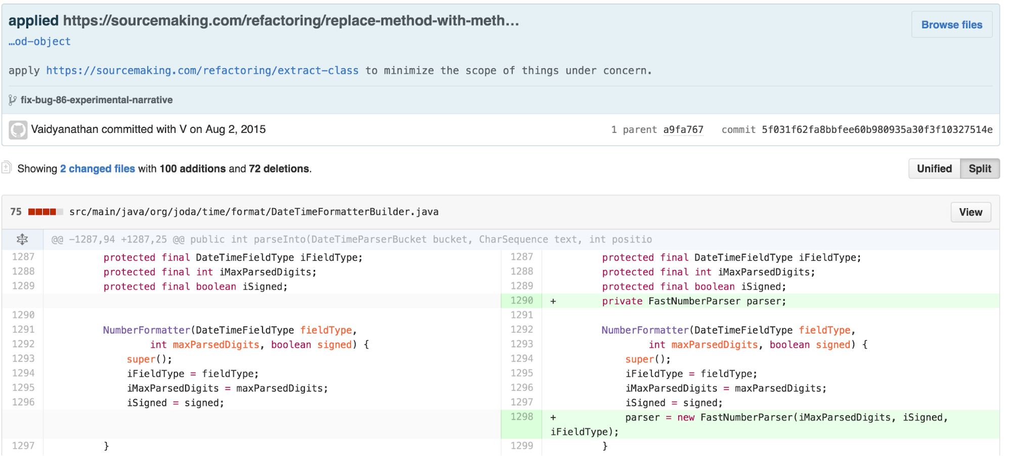 Step 3: REPLACE METHOD WITH METHOD OBJECT.