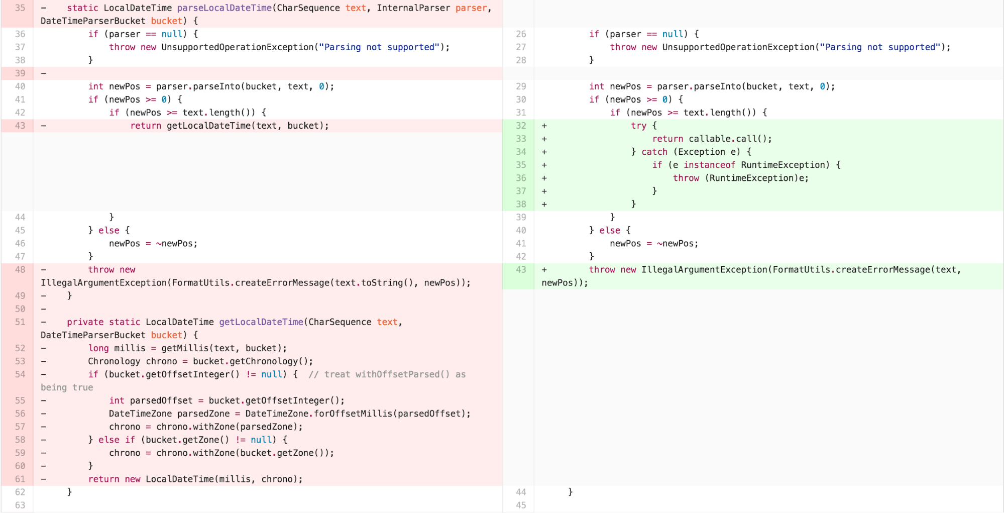 Step 63: simplify DateTimeParserBucket via SimpleParser.